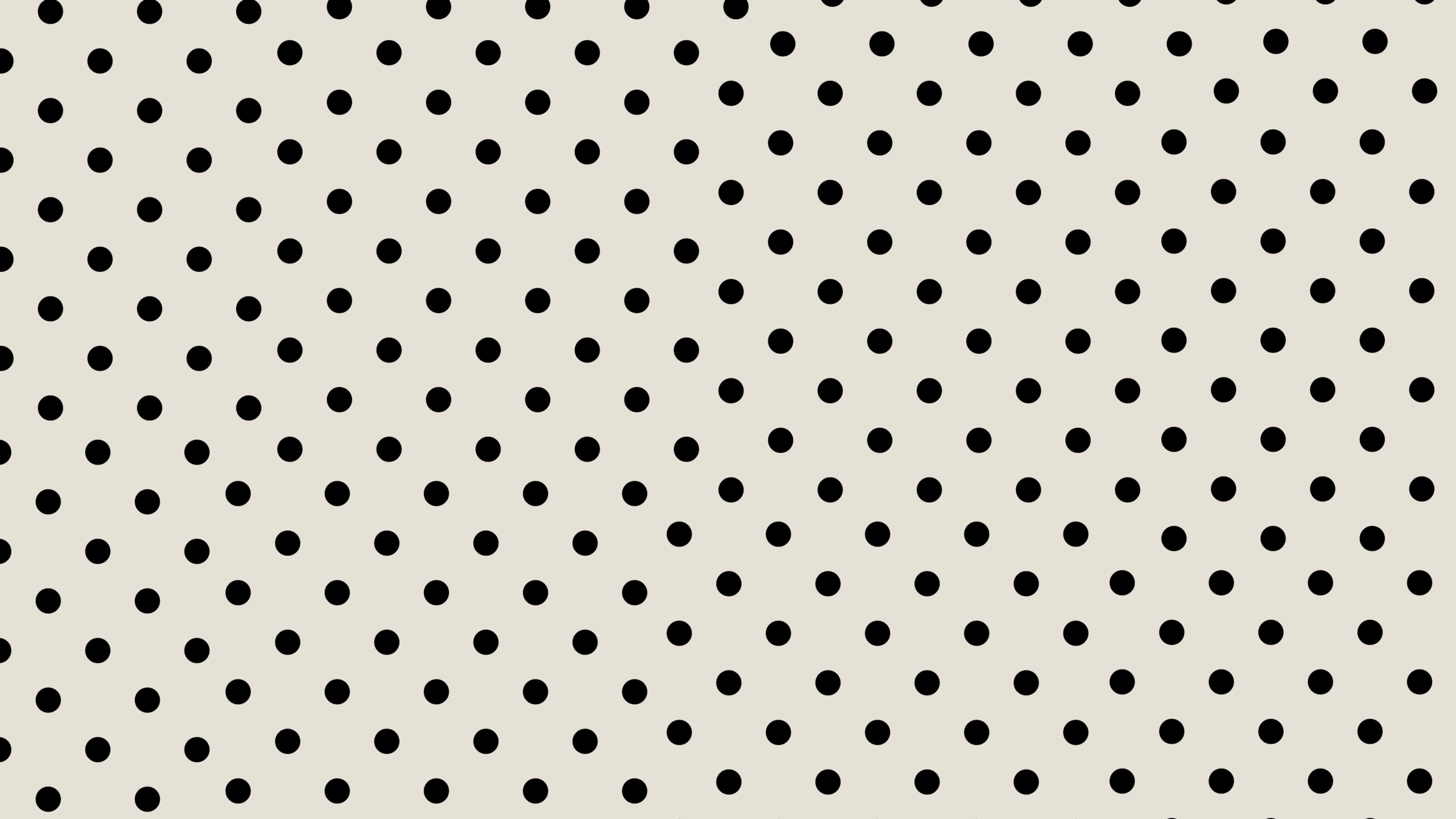 Free macbook wallpaper with black polka dots